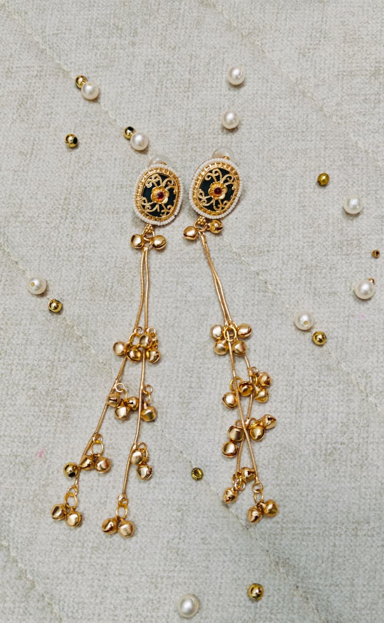 Kashmiri Long Earrings
