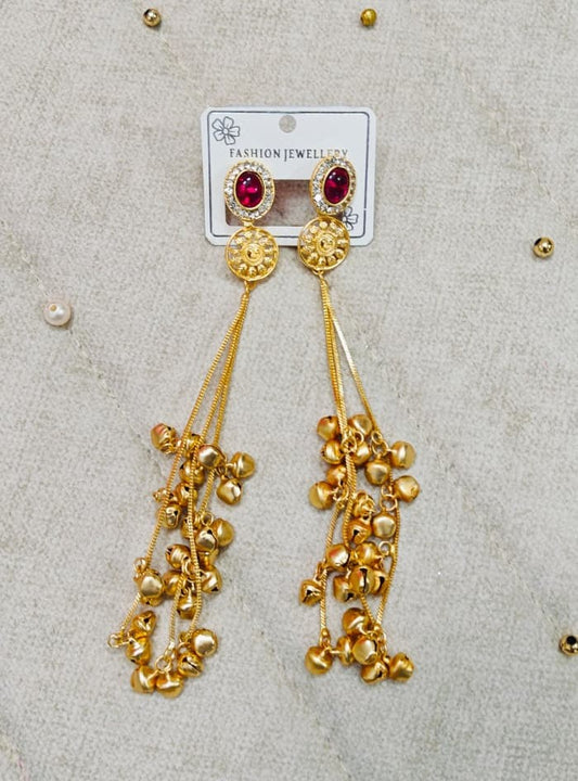 Kashmiri Long Earrings