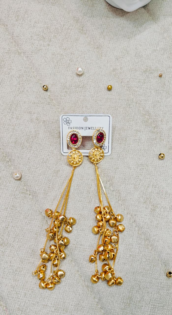 Kashmiri Long Earrings