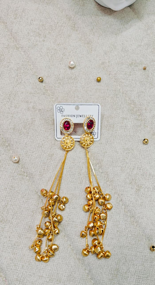 Kashmiri Long Earrings