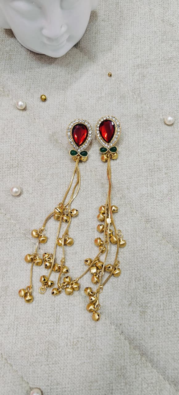 Kashmiri Long Earrings
