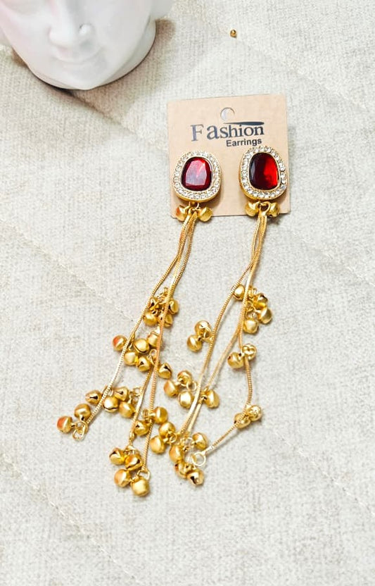 Long Kashmiri Dangler Earrings for Women | Traditional Dangle Earrings